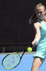 MAGDALENA RYBARIKOVA at Australian Open Tennis Tournament in Melbourne 01/17/2018