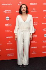 MAGGIE GYLLENHAAL at Un Traductor Premiere at 2018 Sundance Film Festival in Park City 01/19/2018
