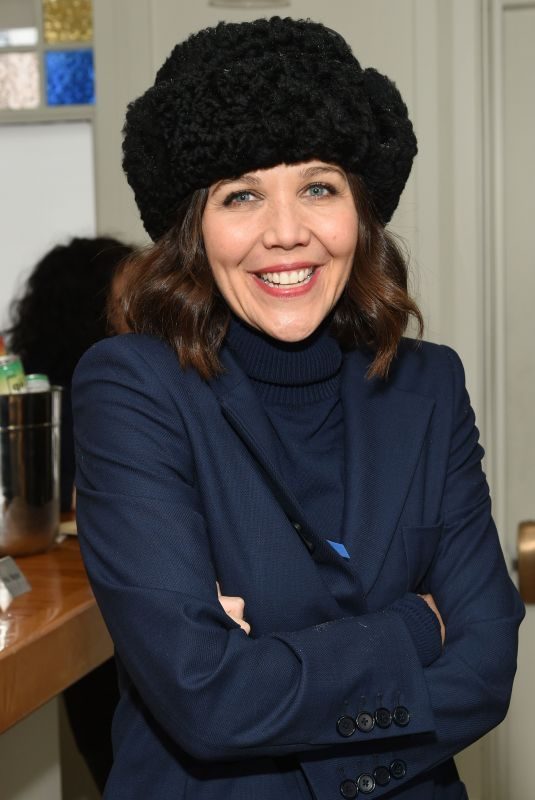 MAGGIE GYLLENHAAL at Variety Studio at Sundance Film Festival 01/21/2018