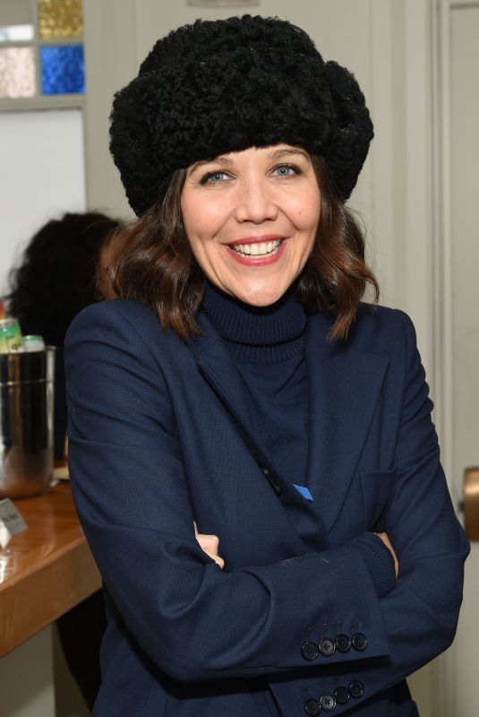 MAGGIE GYLLENHAAL at Variety Studio at Sundance Film Festival 01/21/2018