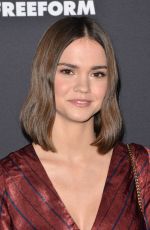 MAIA MITCHELL at 2018 Freeform Summit in Hollywood 01/18/2018