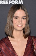 MAIA MITCHELL at 2018 Freeform Summit in Hollywood 01/18/2018