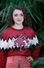 MAISIE WILLIAMS at Early Man Premiere in London 01/14/2018