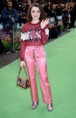 MAISIE WILLIAMS at Early Man Premiere in London 01/14/2018