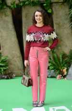 MAISIE WILLIAMS at Early Man Premiere in London 01/14/2018