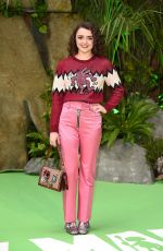 MAISIE WILLIAMS at Early Man Premiere in London 01/14/2018