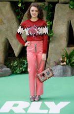 MAISIE WILLIAMS at Early Man Premiere in London 01/14/2018