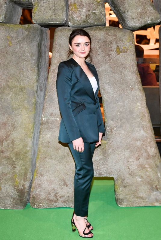 MAISIE WILLIAMS at Early Man Screening at Showcase Cinema De Lux in Bristol 01/21/2018