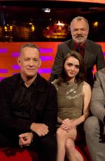 MAISIE WILLIAMS at Graham Norton Show in London 01/11/2018