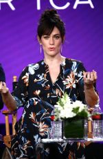 MALIN AKERMAN and MAGGIE SIFF at Billion TV Show Panel at TCA Winter Press Tour in Los Angeles 01/06/2018
