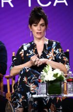 MALIN AKERMAN and MAGGIE SIFF at Billion TV Show Panel at TCA Winter Press Tour in Los Angeles 01/06/2018
