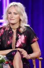 MALIN AKERMAN and MAGGIE SIFF at Billion TV Show Panel at TCA Winter Press Tour in Los Angeles 01/06/2018