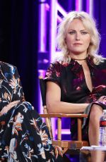 MALIN AKERMAN and MAGGIE SIFF at Billion TV Show Panel at TCA Winter Press Tour in Los Angeles 01/06/2018