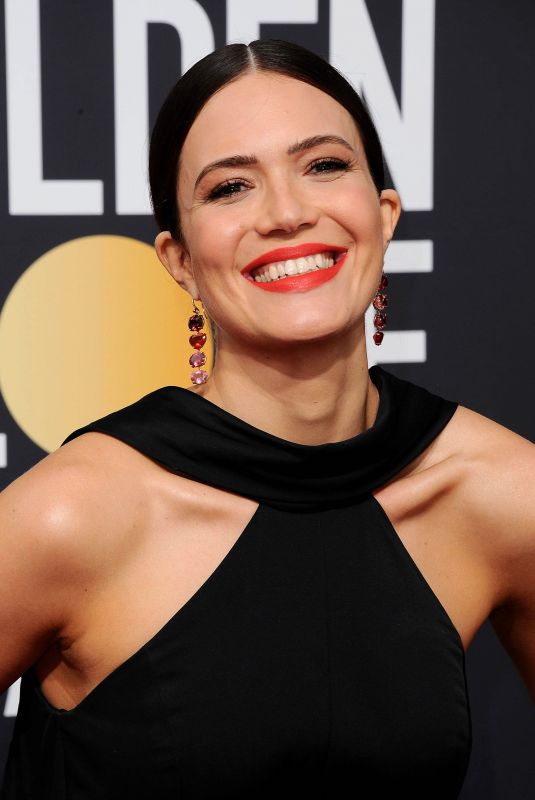 MANDY MOORE at 75th Annual Golden Globe Awards in Beverly Hills 01/07/2018