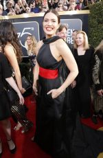 MANDY MOORE at 75th Annual Golden Globe Awards in Beverly Hills 01/07/2018