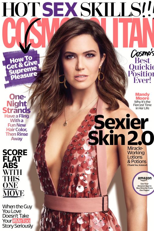 MANDY MOORE for Cosmopolitan Magazine, March 2018