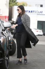 MANDY MOORE Out for Coffees in Los Angeles 01/19/2018