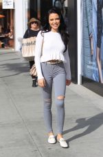 MARA TEIGEN Out and About in Beverly Hills 01/17/2018