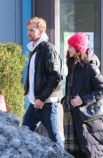 MARGARET QUALLEY and Jamie Strachan Out in New York 01/14/2018