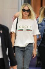 MARGOT ROBBIE Arrives at Airport in Sydney 01/22/2018
