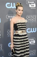 MARGOT ROBBIE at 2018 Critics
