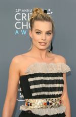 MARGOT ROBBIE at 2018 Critics