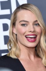 MARGOT ROBBIE at 75th Annual Golden Globe Awards in Beverly Hills 01/07/2018