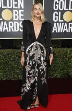 MARGOT ROBBIE at 75th Annual Golden Globe Awards in Beverly Hills 01/07/2018