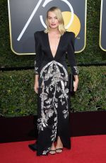MARGOT ROBBIE at 75th Annual Golden Globe Awards in Beverly Hills 01/07/2018