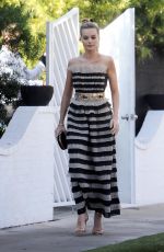 MARGOT ROBBIE Heading to 23rd Annual Critics’ Choice Awards in Santa Monica 01/11/2018
