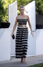 MARGOT ROBBIE Heading to 23rd Annual Critics’ Choice Awards in Santa Monica 01/11/2018