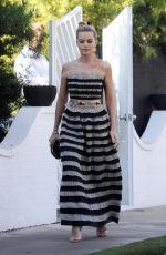 MARGOT ROBBIE Heading to 23rd Annual Critics’ Choice Awards in Santa Monica 01/11/2018