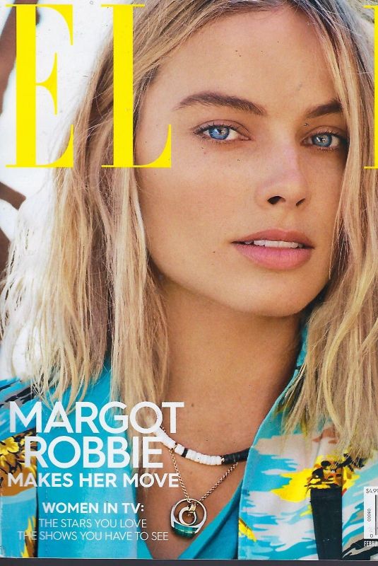 MARGOT ROBBIE in Elle Magazine, February 2018 Issue