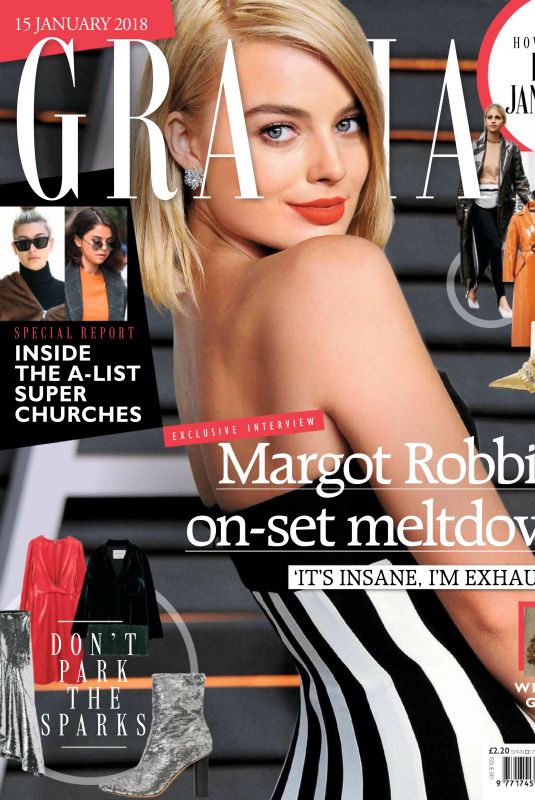 MARGOT ROBBIE in Grazia Magazine, UK January 2018