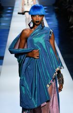 MARIA BORGES on the Runway at Jean-Paul Gaultier Spring/Summer 2018 Show in Paris 01/24/2018
