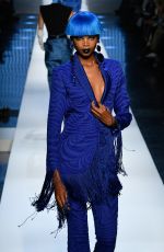 MARIA BORGES on the Runway at Jean-Paul Gaultier Spring/Summer 2018 Show in Paris 01/24/2018