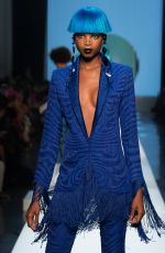 MARIA BORGES on the Runway at Jean-Paul Gaultier Spring/Summer 2018 Show in Paris 01/24/2018