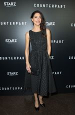 MARIA ELENA LAAS at Counterpart Premiere in Los Angeles 01/10/2018