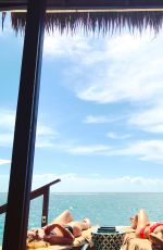 MARIA MENOUNOS in Bikini on Vacation in Jamaica 01/26/2018 Instagram Pictures