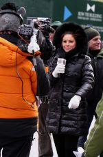 MARIA MENOUNOS Reports Celebrations at Times Square New Year