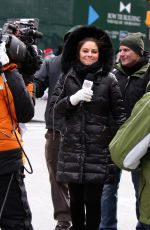 MARIA MENOUNOS Reports Celebrations at Times Square New Year