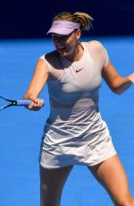 MARIA SHARAPOVA at Australian Open Tennis Tournament in Melbourne 01/16/2018