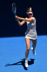 MARIA SHARAPOVA at Australian Open Tennis Tournament in Melbourne 01/16/2018