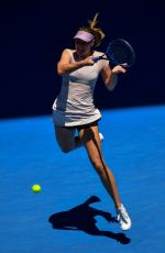 MARIA SHARAPOVA at Australian Open Tennis Tournament in Melbourne 01/16/2018