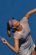 MARIA SHARAPOVA at Australian Open Tennis Tournament in Melbourne 01/16/2018