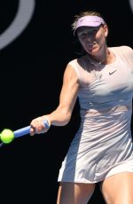 MARIA SHARAPOVA at Australian Open Tennis Tournament in Melbourne 01/18/2018