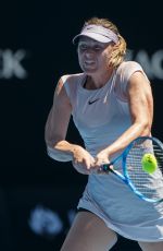 MARIA SHARAPOVA at Australian Open Tennis Tournament in Melbourne 01/18/2018