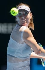 MARIA SHARAPOVA at Australian Open Tennis Tournament in Melbourne 01/18/2018