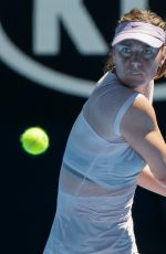 MARIA SHARAPOVA at Australian Open Tennis Tournament in Melbourne 01/18/2018
