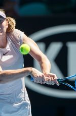 MARIA SHARAPOVA at Australian Open Tennis Tournament in Melbourne 01/18/2018